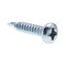 Prime-Line Sheet Metal Screw Self-Dril Pan Phil No. 6 X 3/4in Zinc Plated Case Hard Steel 75PK 9029447 - alternate 1